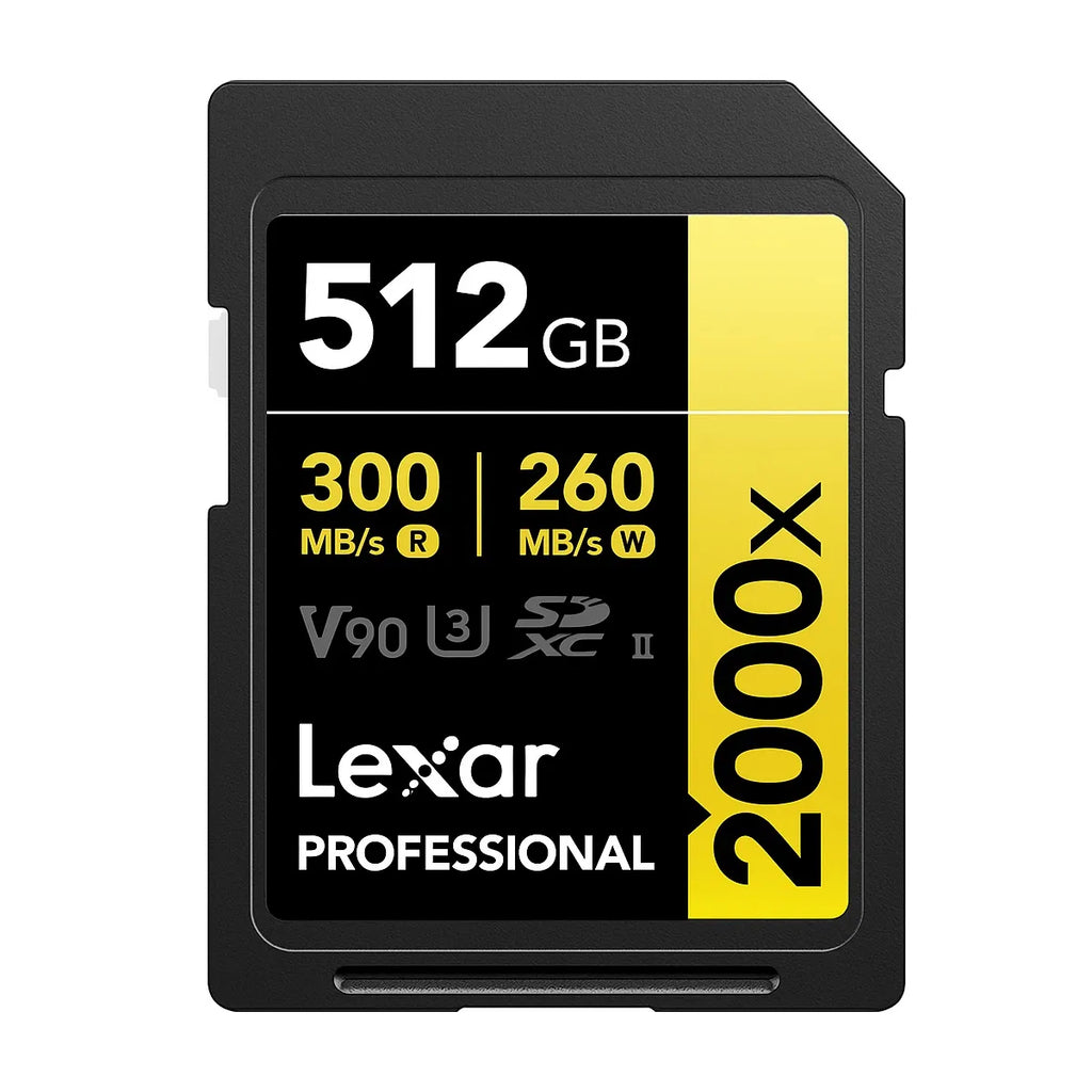 Lexar Pro 2000X Card de Memorie SDXC 512GB UHS-II U3 V90