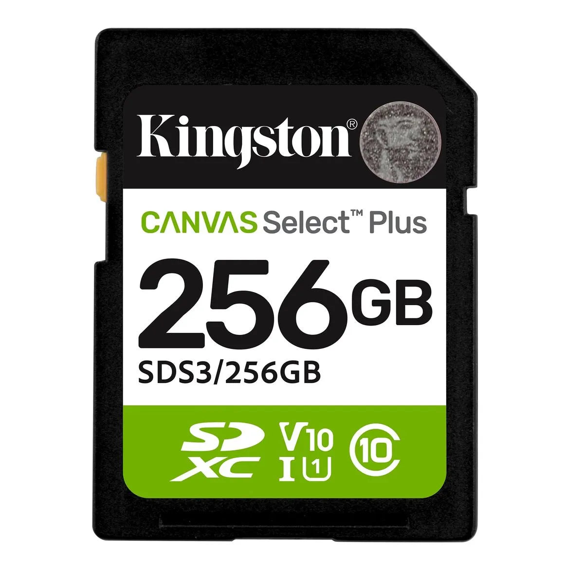Kingston Canvas Select Plus Gen3 Card de Memorie SDXC 256GB 150MB/s C10 UHS-I U1 V10