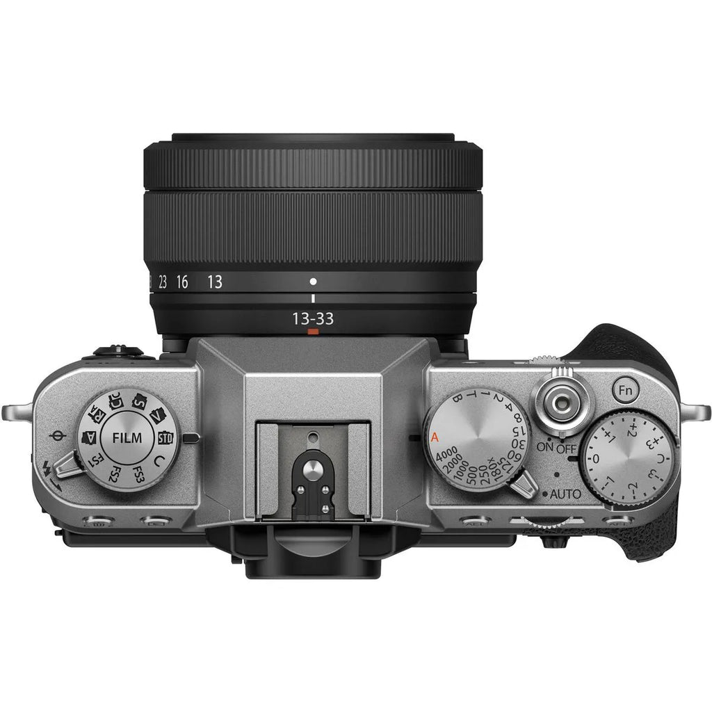 FujiFilm X-T30 III Aparat Foto Mirrorless Crop 26MP Video 4K Argintiu cu Obiectiv XC 13-33mm