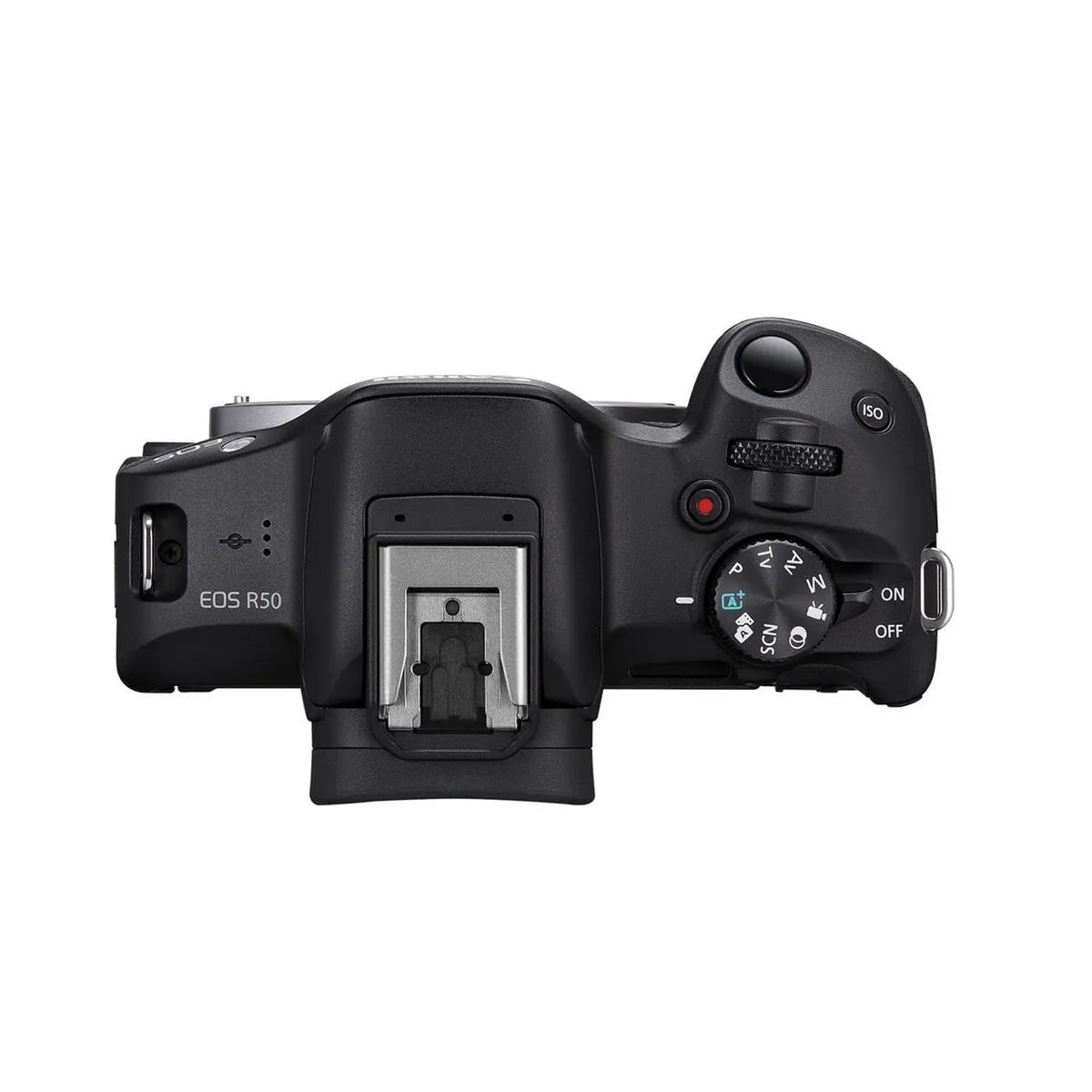 Canon EOS R50 Aparat Foto Mirrorless Kit cu Obiectiv RF-S 18-45mm F4.5-6.3 IS STM Negru