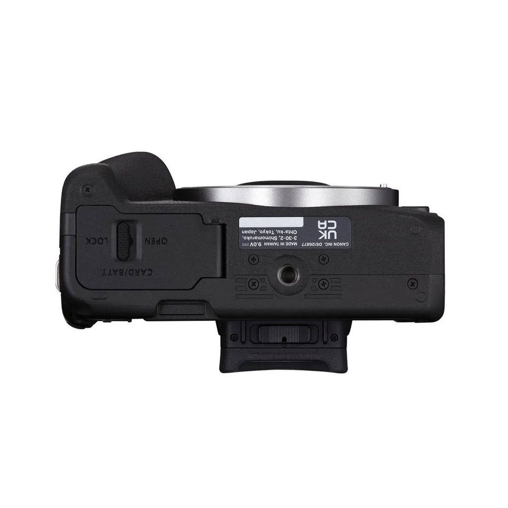 Canon EOS R50 Aparat Foto Mirrorless Kit cu Obiectiv RF-S 18-45mm F4.5-6.3 IS STM Negru