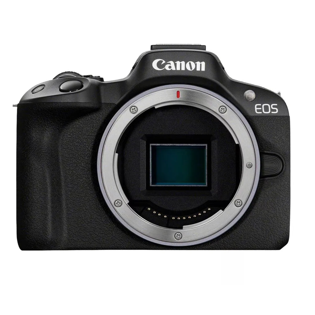 Canon EOS R50 Aparat Foto Mirrorless Kit Creator cu Obiectiv RF-S 18-45mm F4.5-6.3 IS STM Negru