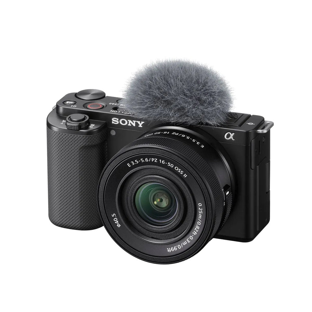 Sony Alpha ZV-E10 Camera Mirrorless pentru Vlogging 4K Kit cu Obiectiv 16-50mm mk2
