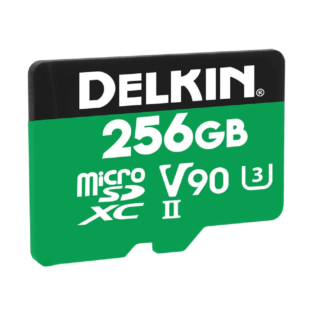 Delkin Power 2000X Card de Memorie microSD 256GB UHS-II (V90) R300/W250