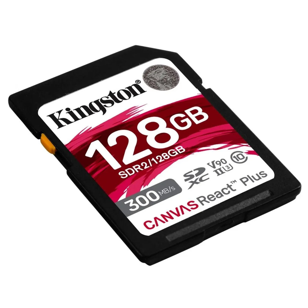 Kingston Canvas React Plus Card de Memorie 128GB SDXC UHS-II U3 V90
