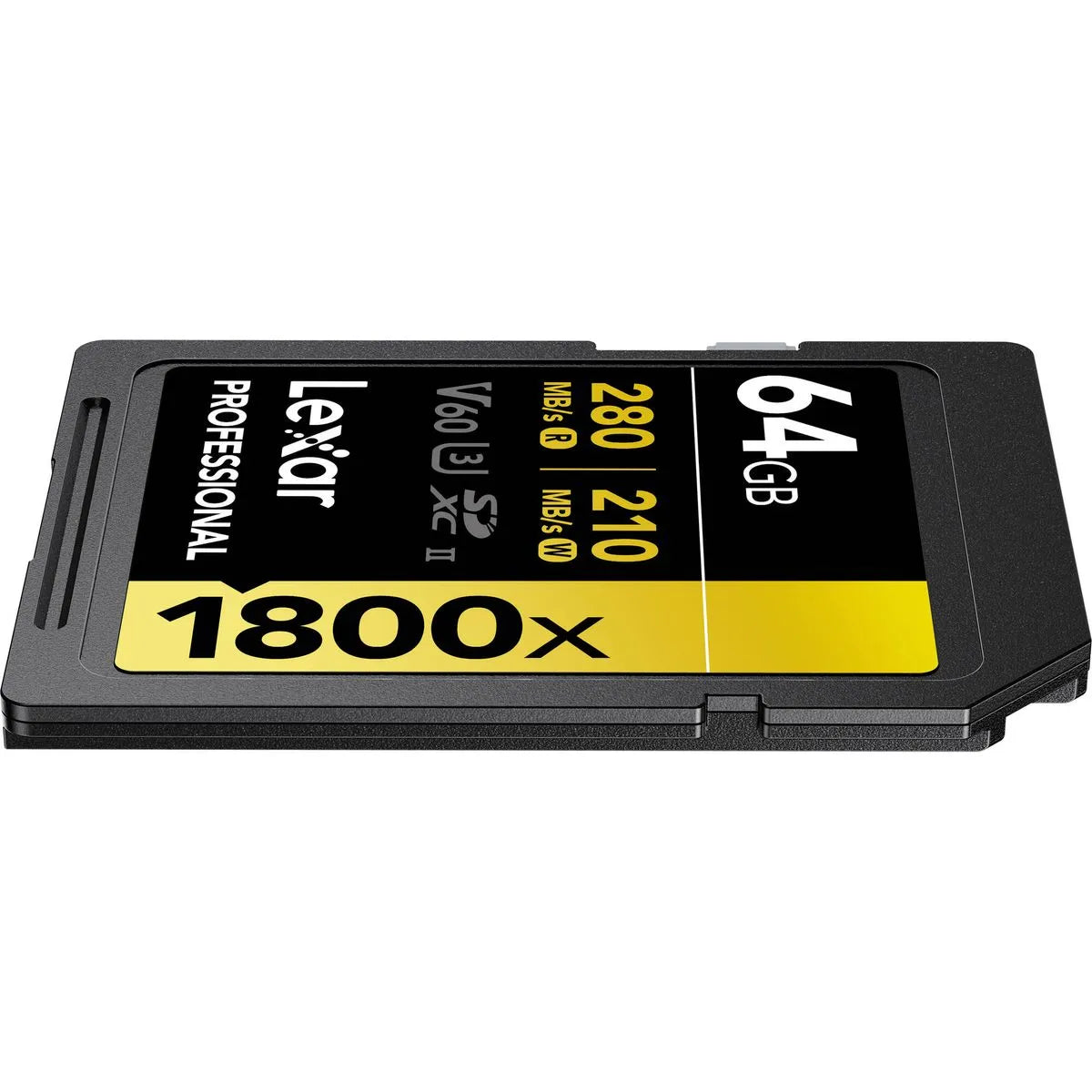 Lexar Card de Memorie SDXC Professional UHS-II BL 1800x 64GB V60 Gold
