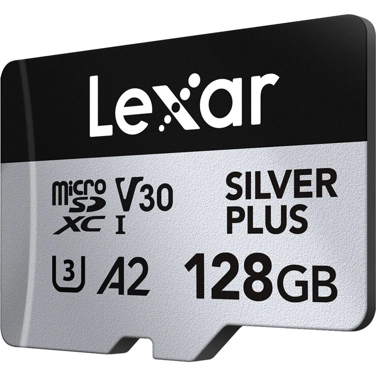 Lexar Profesional Silver Plus Card de Memorie microSDXC 128GB UHS-I V30