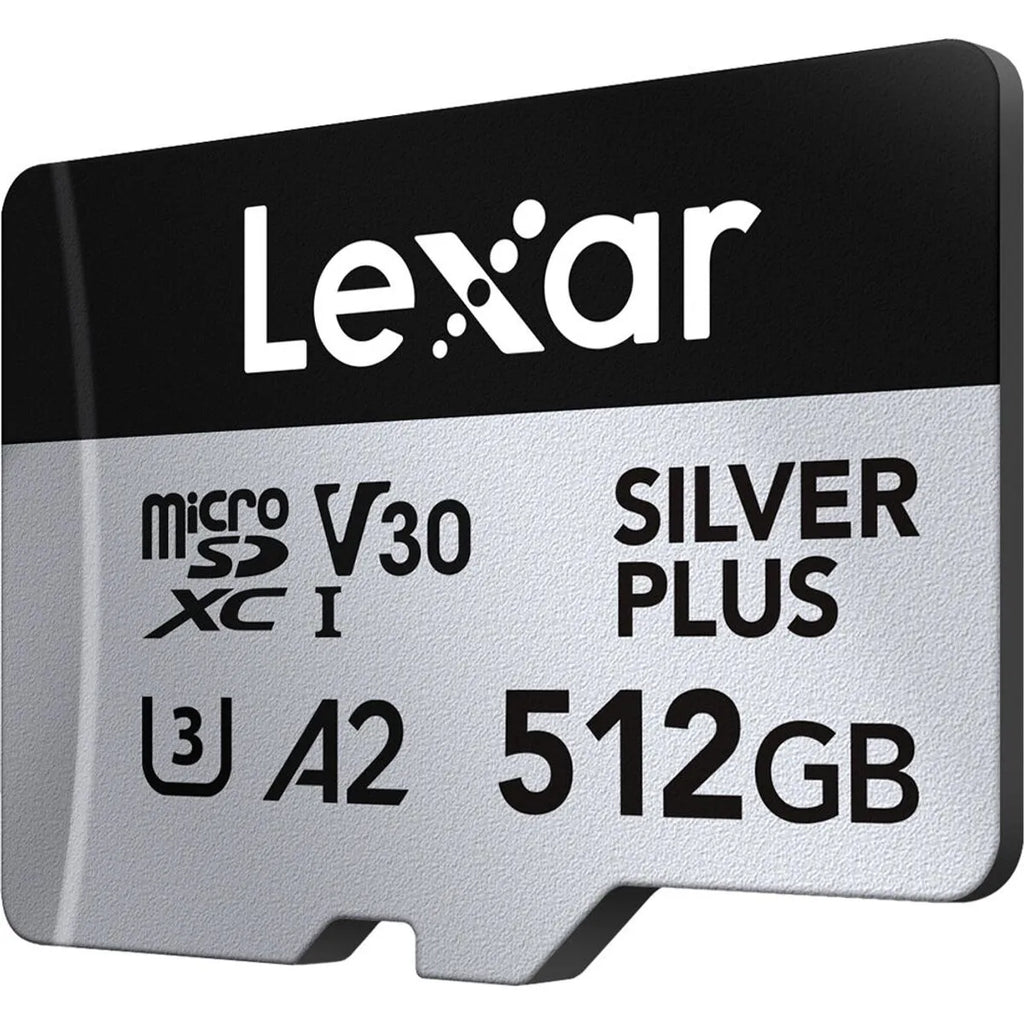 Lexar Profesional Silver Plus 1066x Card de Memorie microSDXC 512GB UHS-I V30