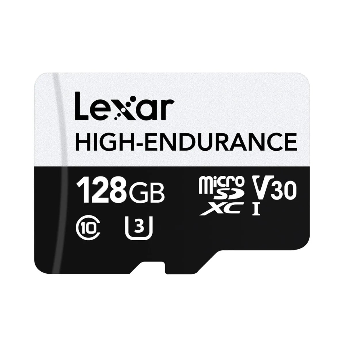 Lexar High-Endurance Card Memorie microSDXC 128GB UHS-I/U3/10 R100/W45 V30