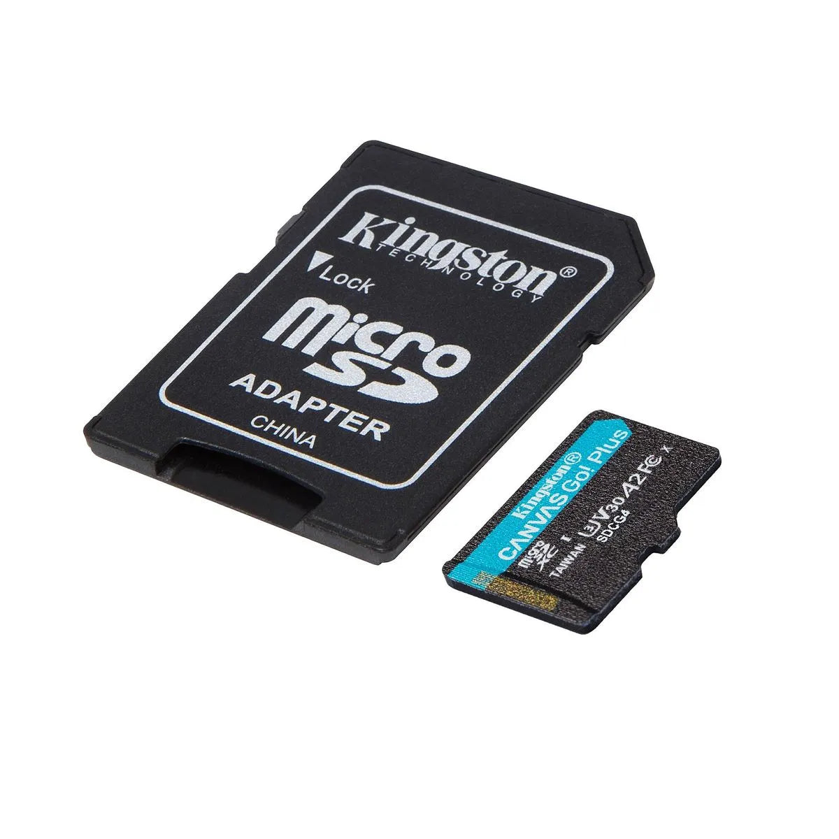 Kingston Canvas Go Plus SDCG4 Gen4 Card de Memorie microSDXC 256GB 200MB/s U3 V30 cu Adaptor